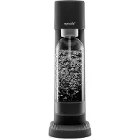 MySoda Machine à gazéifier l'eau + 1 bouteille wd002f-b