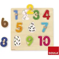 Jumbo Puzzle en bois Goula Chiffres