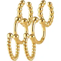 Elli Boucles d'oreilles 'Geo' or