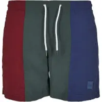Urban Classics Shorts de bain bleu / vert / rouge