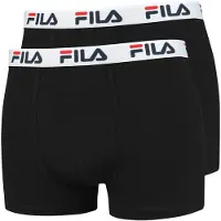FILA Boxers noir / blanc
