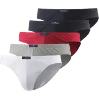 Tom Tailor Slip bleu marine / gris / rouge / noir / blanc