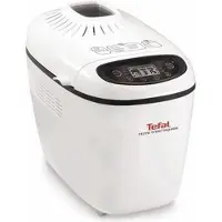 Tefal PF610138 Machine à pain 1600 W avec programmes auto et cuve antiadhésive - Blanc