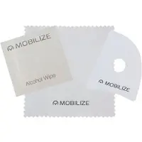 Mobilize Cadre noir Verre (Apple iPhone 6 Plus, Apple iPhone 6s Plus, Apple iPhone 7 Plus, Apple iPhone 8 Plus), Téléphone portable : film de protection, Noir