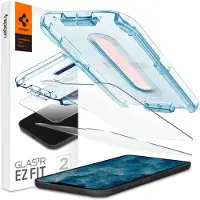 Spigen Protection d'écran en verre trempé GLAStR Fit 2 Paquets + Applicator Apple iPhone 12 (Pro)