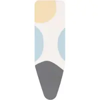 Brabantia PerfectFlow Housse pour Planche à Repasser B, 124x38 cm - Spring Bubbles