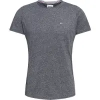 Tommy Hilfiger T-Shirt 'Jaspe' bleu marine / gris chiné / rouge / blanc