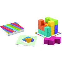 Djeco Jeu de logique Cubissimo,