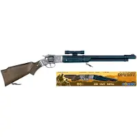 PULIO 8-Sch Fusil 68cm noir Pl lunette double canon