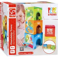 Hape Tour d'empilage Pepe & friends