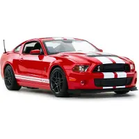 Rastar Ford Shelby Mustang GT500 bleue modèle 1:14 voiture télécommandée + télécommande