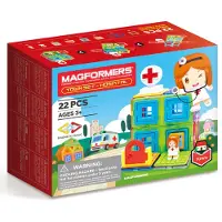 Magformers Hôpital de ville 22 pièces