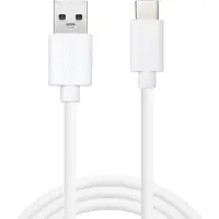 Sandberg 136-14 - Câble USB-C 3.1 vers USB-A 3.0 de 2 m, blanc