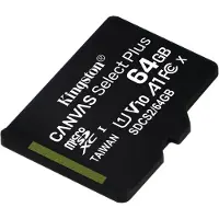 Kingston SDCS2/64GBSP SD MicroSD Card 64GB SDXC Canvas+ (Class10) o.Ad retail