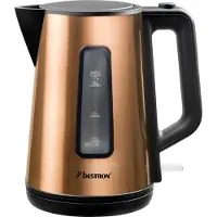 Bestron Bouilloire sans fil 1.7l 2200w - - AWK1000CO - copper collection