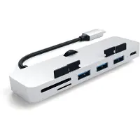 Satechi Adaptateur - Type USB-C - Hub Clamp Pro - Gris