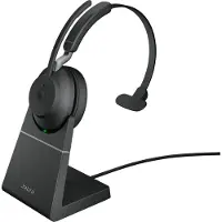 Jabra YOU'RE ON GN Jabra Evolve2 65 MS Mono - Casque - On-Ear - Convertible - Bluetooth - Sans fil - USB-C - Isolation phonique - Noir (26599-899-889)