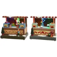 Lumineo : éclairage de Noël LED pour boutique, décor de 10 x 16 x 15 cm