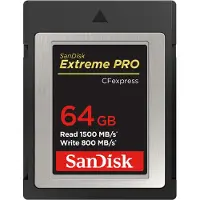 SanDisk CF Express Extreme Pro 64 Go 1 500 / 800 Mo/s Type B