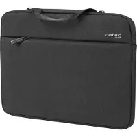 Natec CORAL 14.1 Sacoche pour ordinateur portable (14.1 pouces) Attaché-case (14.10", Universel), Sac pour notebook, Noir