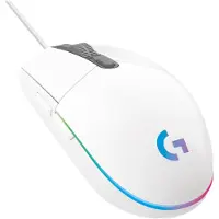 Logitech G203 Lightsync Souris Gamer Blanc