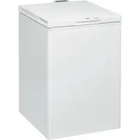 Whirlpool Congélateur coffre WHS1421 - 57.3x64.2x86.5 cm (lxpxh) - 132 litres - classe F - blanc