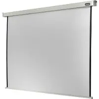 Celexon Professional electric - Ecran - montage possible au plafond, adapté au montage mural (185", 4:3), Écran de projection, Blanc