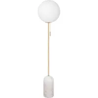 Globen Lighting Lampadaire , Blanc, Salon / séjour, Métal