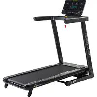 Tunturi Tapis de course pliable T40 - Tapis de course avec Bluetooth - 44 programmes d'entraînement - 12 niveaux d'inclinaison - Vitesse : 1 à 16,0 km/h