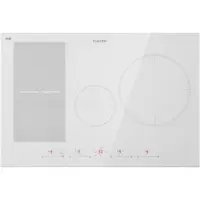 Klarstein Plaque Induction 7500W, Plaque de Cuisson Electrique à Induction, Plaque Induction Encastrées 4 Feux, Tables de Cuisson Encastrable, Contrôle Tactile, Rechaud Electrique pour la Cuisine