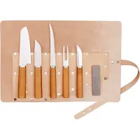 Marttiini Cabin Chef Knife Set 1494000 Satin 8Cr14MoV, Birch, set de couteaux