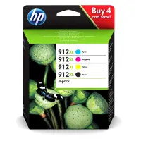 HP 912XL Combo Pack 4-Kleuren (3YP34AE)