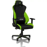 OEM S300 Gaming Chair - Chaise de bureau - Revêtement tissu - 135kg - Atomic Green