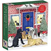 Ginza.se Puzzle Cottage de Noël - Puzzle Boîte Carré de 1000 pièces - 1000 pièces