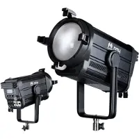 Falcon Eyes RGB LED Fresnel Spot Dimmable DM4 400W (éclairage de studio), Lumière continue, Multicolore