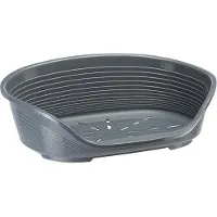 Ferplast Pellet plastique SIESTA DLX 2 gris foncé 49x36x17,5cm FP 1pc