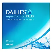 Alcon AquaComfort Plus 90 pièces (-1.00), 1 jour, Lentilles de contact, Alcon