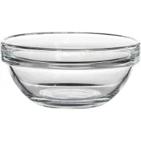 Luminarc 6x Empilable, Saladier + bol, Transparent