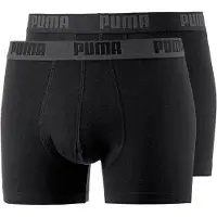 Puma Basic Boxers 2 Units Noir L Homme