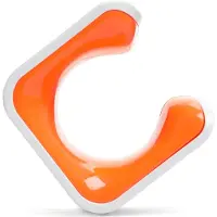 Hornit Clug Hybrid Wall Bike Holder Orange