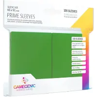 GameGenic GGS10019 - Pochettes Prime, vert (100 pochettes)