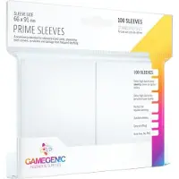 GameGenic GGS10017 - Pochettes Prime, blanc (100 pochettes)
