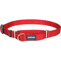 Red Dingo - Collier Martingale Semi Étrangleur Pour Chien - Rouge - M