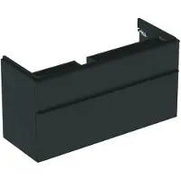 Geberit Smyle Square armoire sous lavabo, 1184x617x470mm, avec 2 tiroirs, 500.355.JK.1