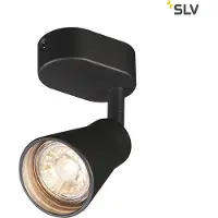 SLV Avo Single Luminaire apparent Noir 1000886