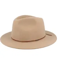 Brixton Chapeaux 'WESLEY FEDORA' beige / marron
