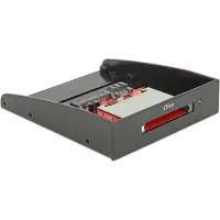 DeLOCK - Lecteur de carte - 3,5 po (CFast Card type I, CFast Card type II) - Serial ATA