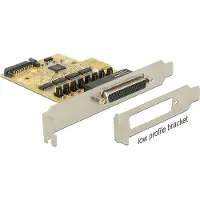 DeLOCK PCIe x1 série 4x RS-232 avec alimentation électrique