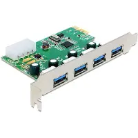 DeLOCK 89363 Usb Adapter Argenté