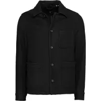 Superdry Utility Wool Overshirt Noir L Homme